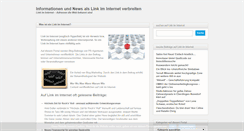 Desktop Screenshot of link-im-internet.de